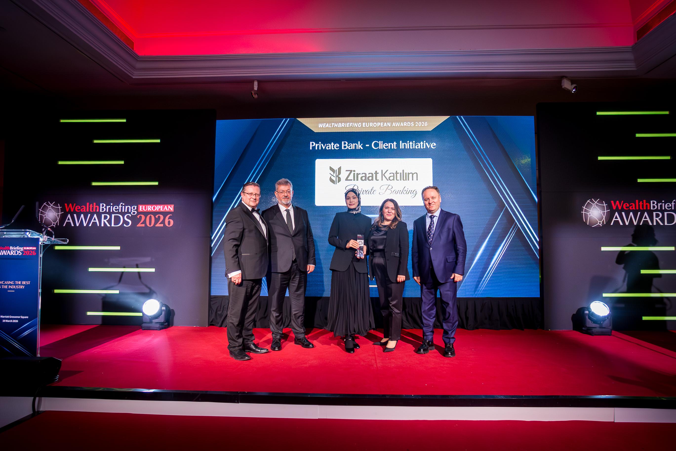 Ziraat Katılım'a Londra'dan "Özel Bankacılık" Ödülü