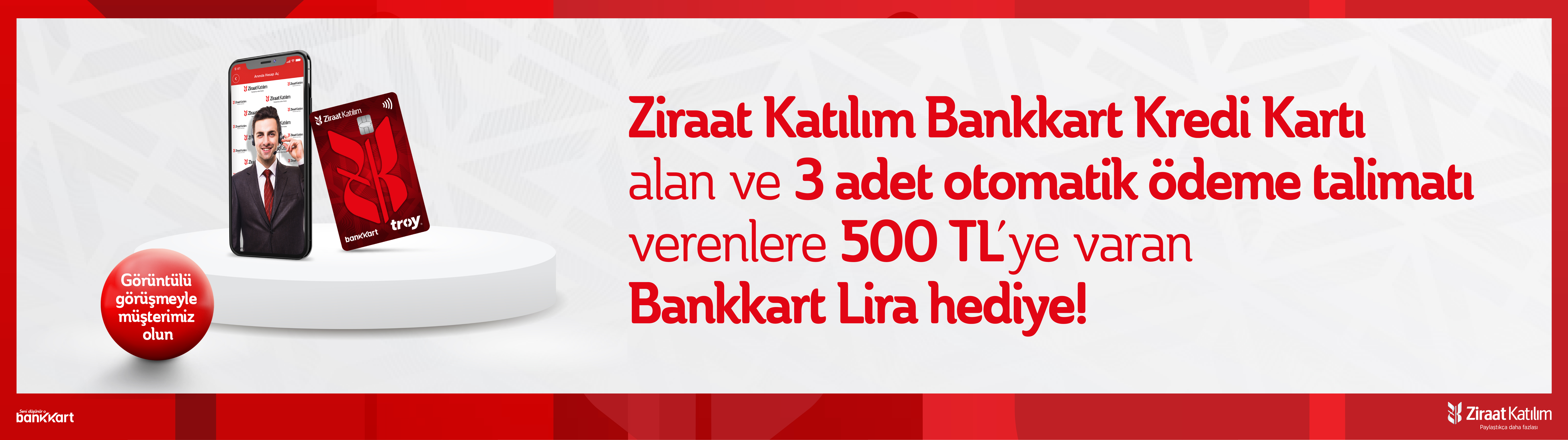 Ziraat Katılım Bankkart Kampanyası